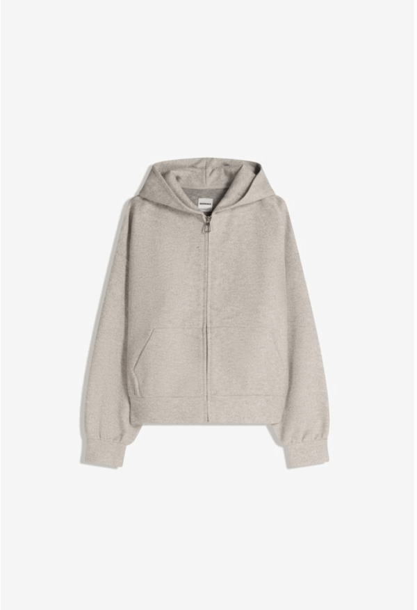 Sudadera cremallera paño Sudadera cremallera paño