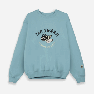 Sudadera The Swarm Dc Shoes X Grimey Blue: imagen 1